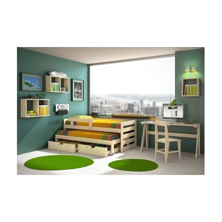 CAMA NIDO CON CAJONES